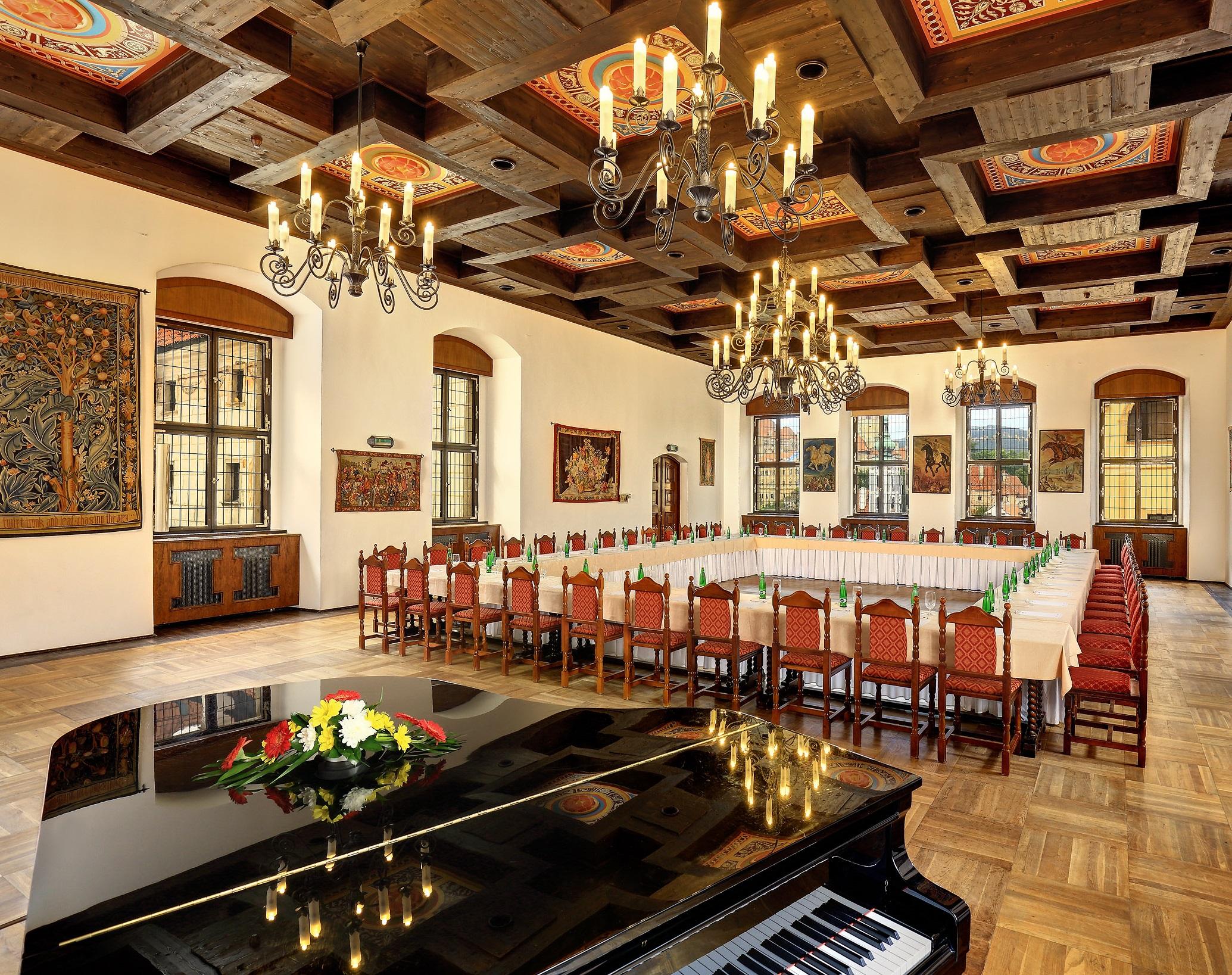 Hotel Ruze Чеський Крумлов Екстер'єр фото The ballroom