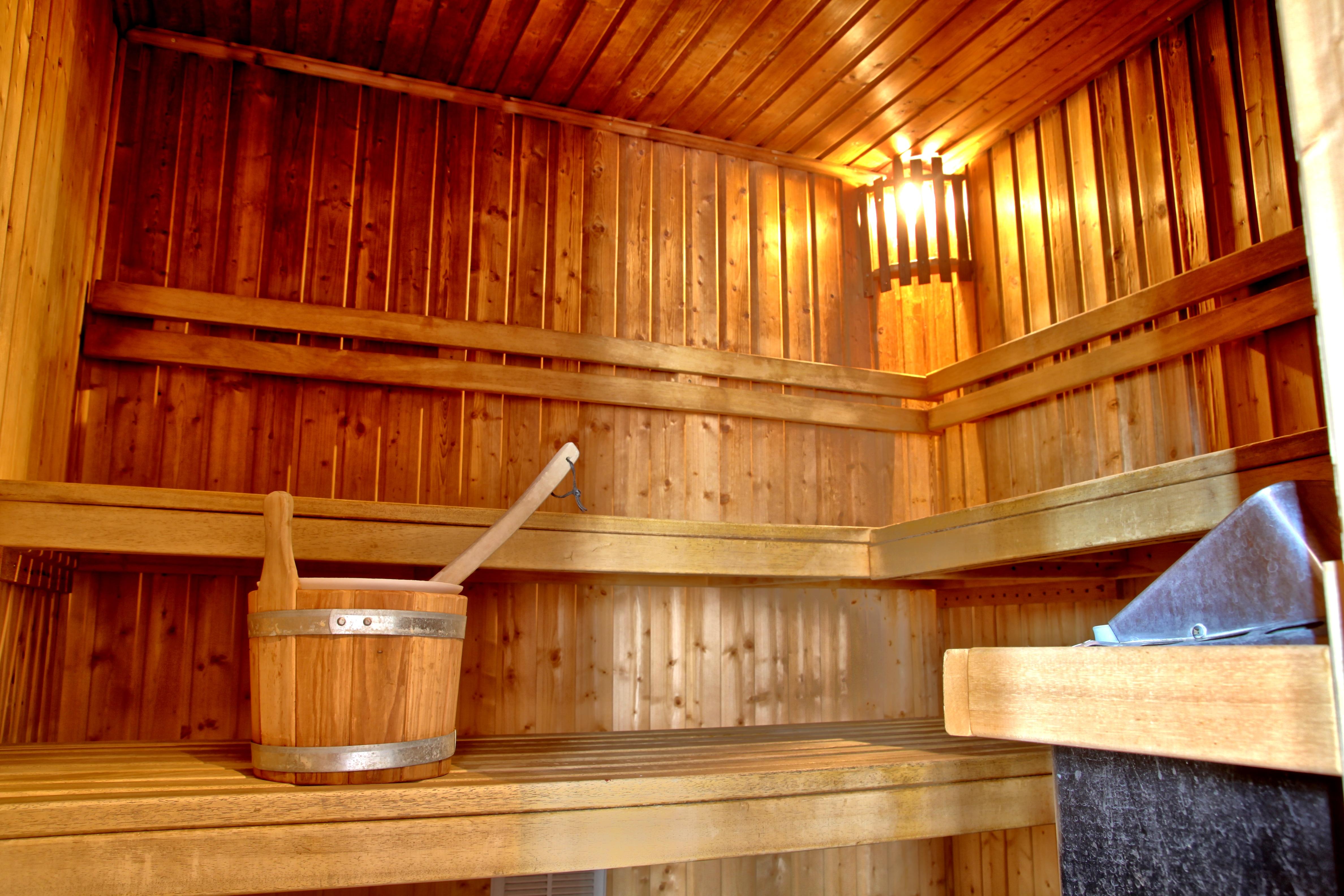 Hotel Ruze Чеський Крумлов Екстер'єр фото A Finnish sauna