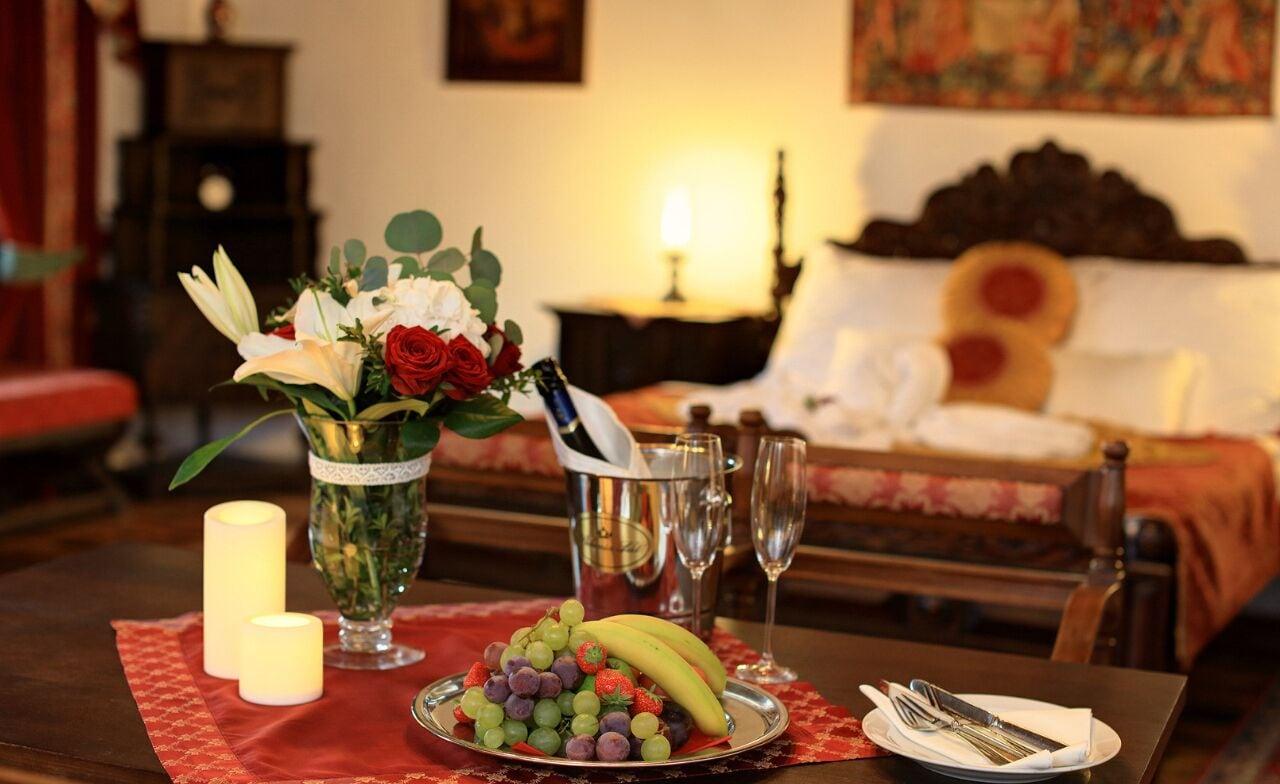 Hotel Ruze Чеський Крумлов Екстер'єр фото A romantic setting