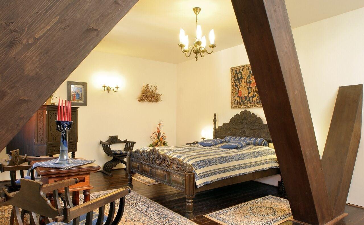Hotel Ruze Чеський Крумлов Екстер'єр фото The bedroom